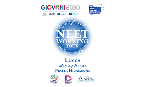 immagine Neet Working Tour: tappa a Lucca il 26 e 27 aprile 